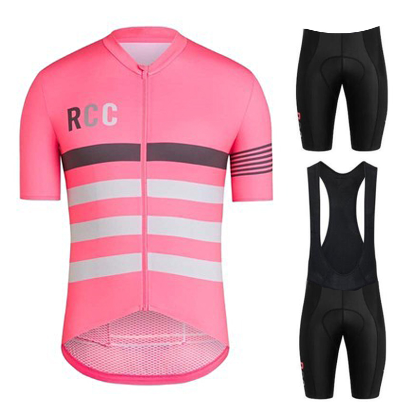 Cycling Gear Brands - Set Maglia Ciclismo Rosa RCC a