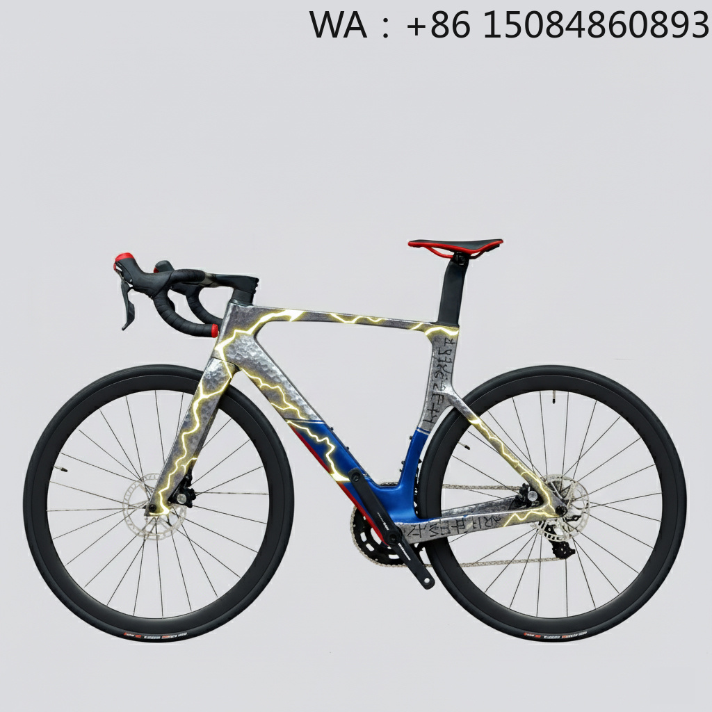 Carbon Bike Frame - Bicicletta da Strada Aero Wireless a